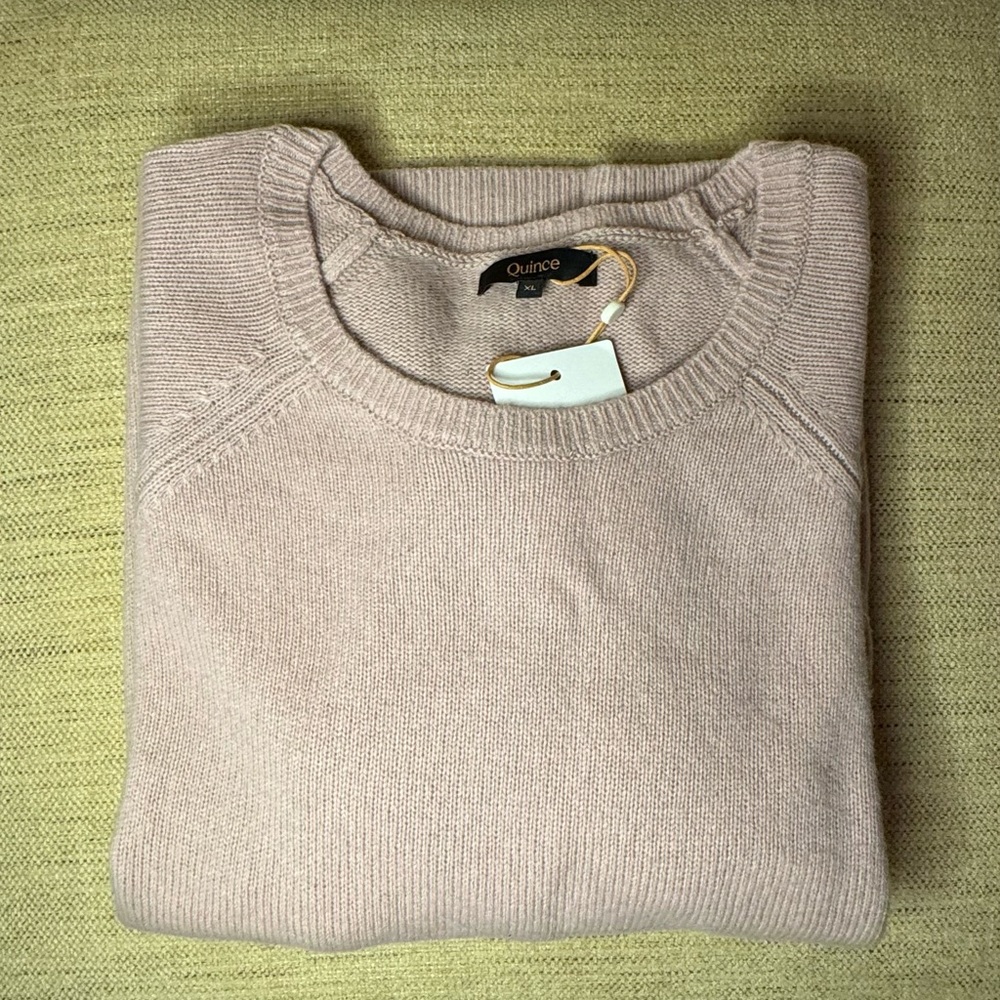 NWT Quince 100% Yak Wool Crewneck Sweater - Picture 5 of 10